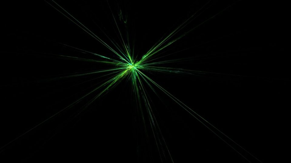 A estrela verde