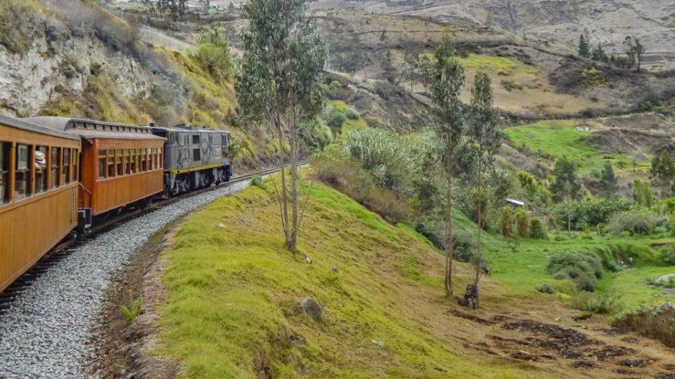 A viagem de trem